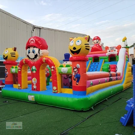 Şişme Süper Mario Oyun Parkı