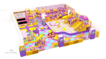 15x15 Dev Top Havuzlu Soft Play