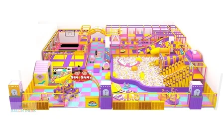 15x15 Dev Top Havuzlu Soft Play