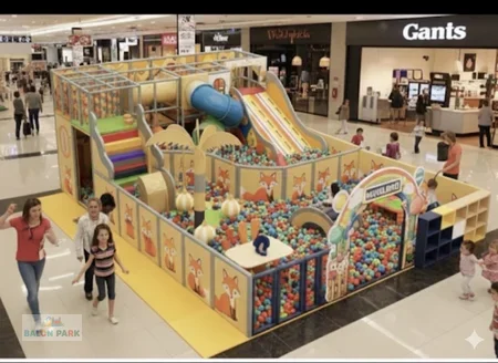 15x15 Dev Top Havuzlu Soft Play