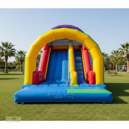 Şişme Kaydırak Kemerli