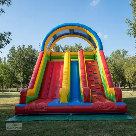 Şişme Kaydırak Kemerli