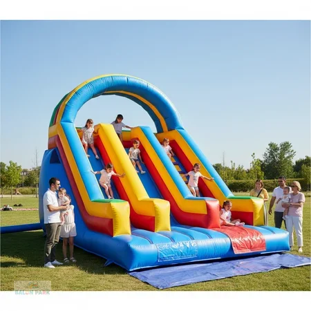 Şişme Kaydırak Kemerli