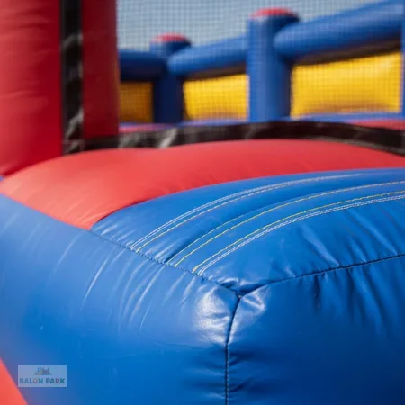 Şişme Süperman Temalı Kaydırak